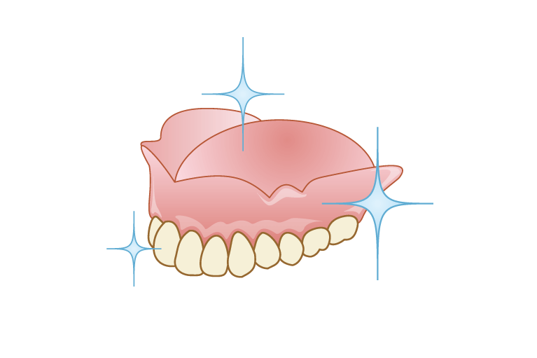 入れ歯もきちんとお手入れしましょう